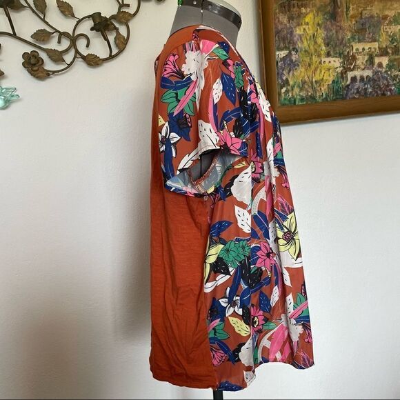 Dolan left coast collection tropical floral blouse - Picture 7 of 7